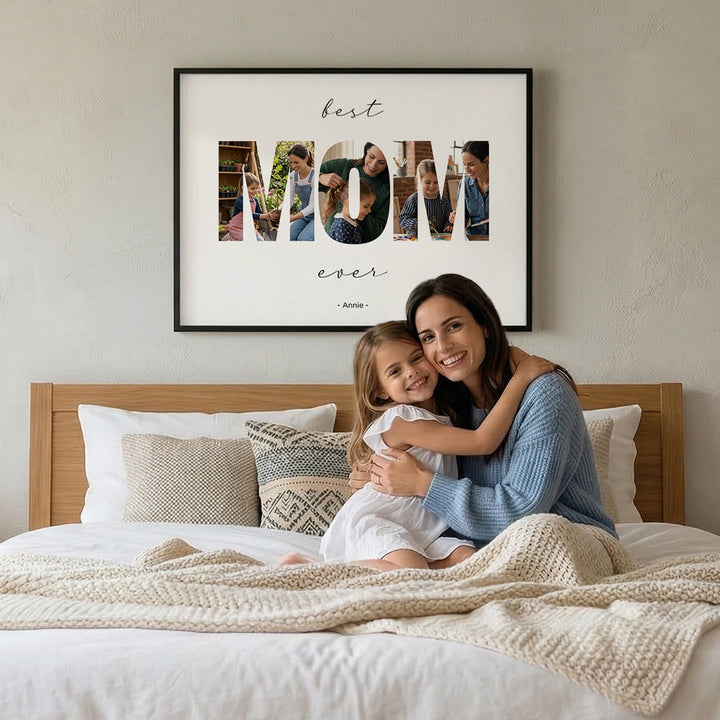 Photo Poster "Mom Word"