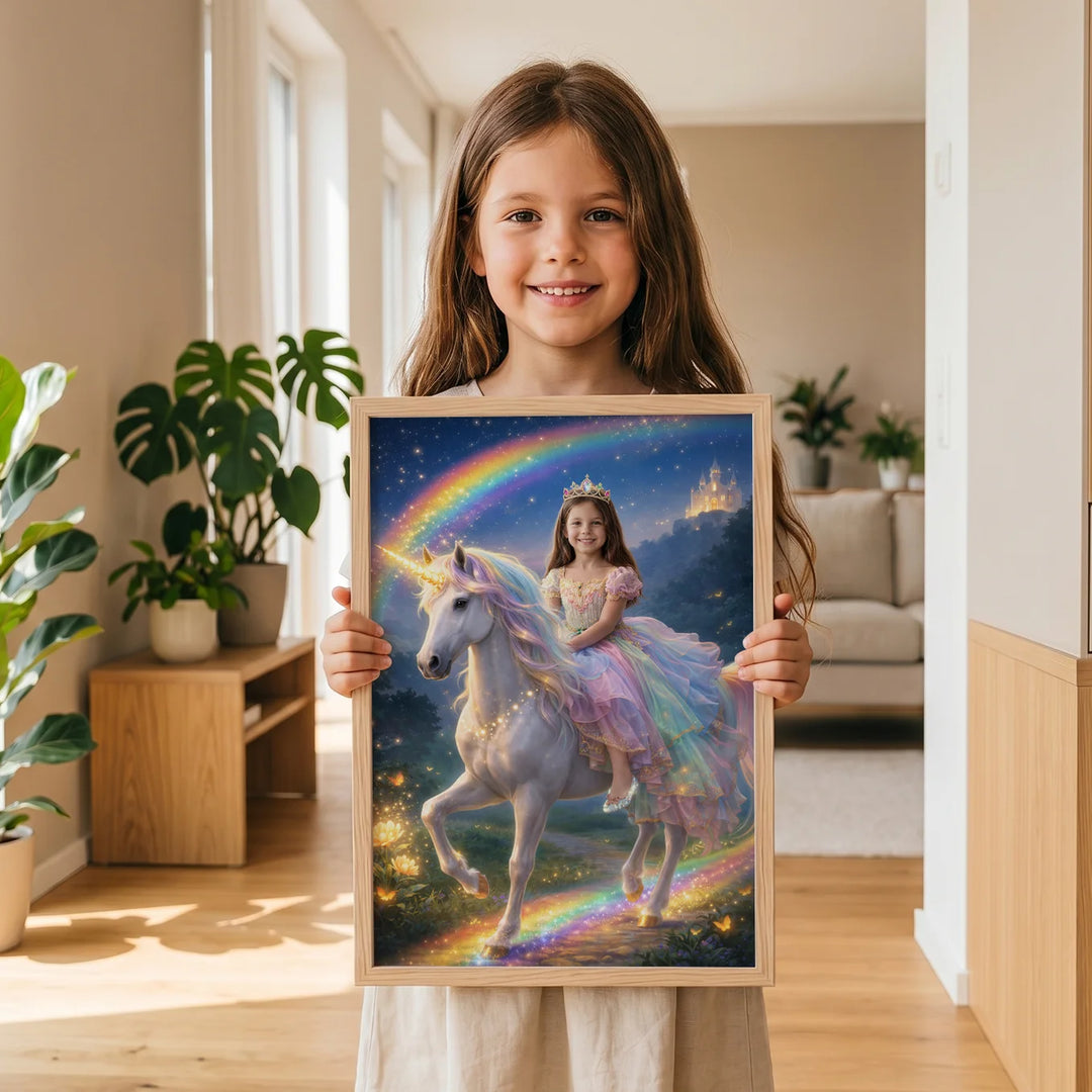 Personalized Children's Poster "Princess"