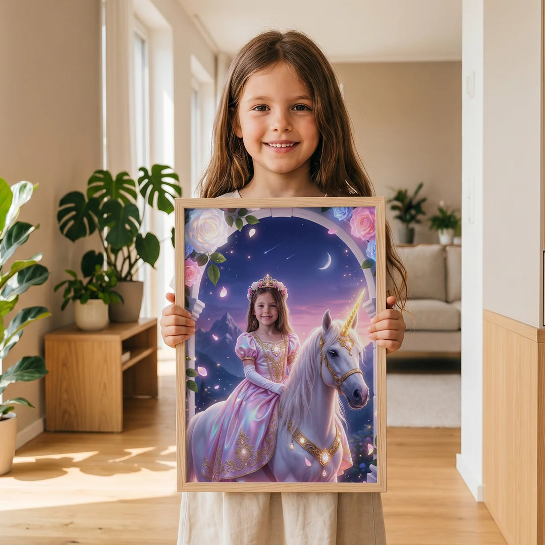 Personalized Poster "Unicorn Princess"