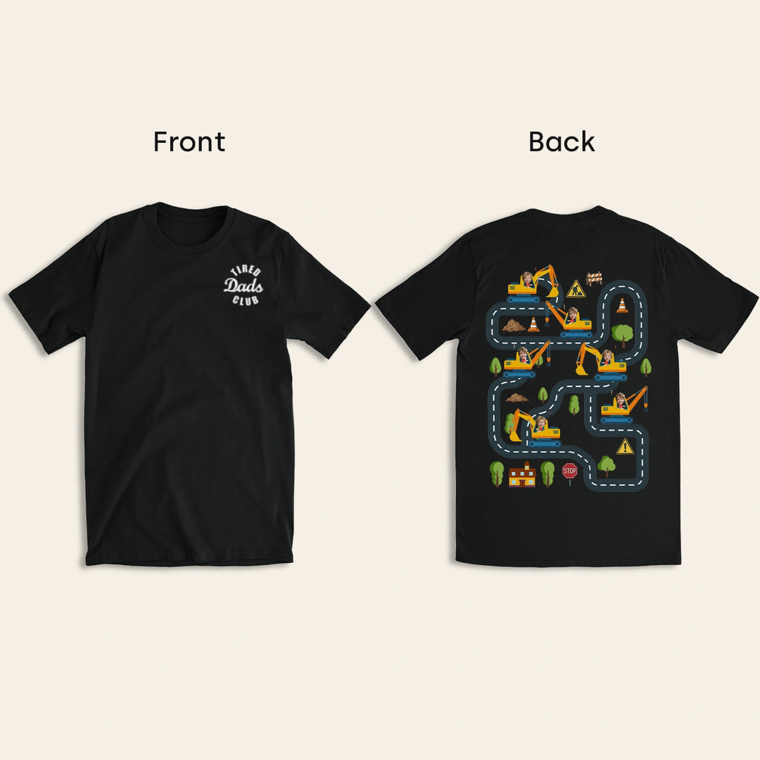 Personalized T-Shirt "Car Track"