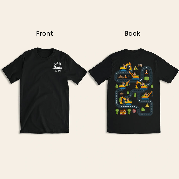 Personalized T-Shirt "Car Track"