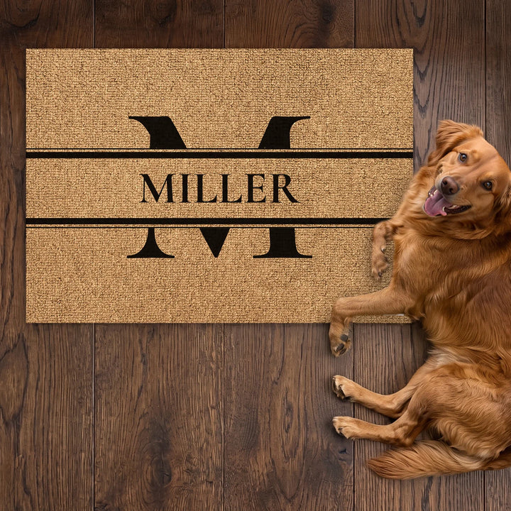 Personalized Doormat "Initial"