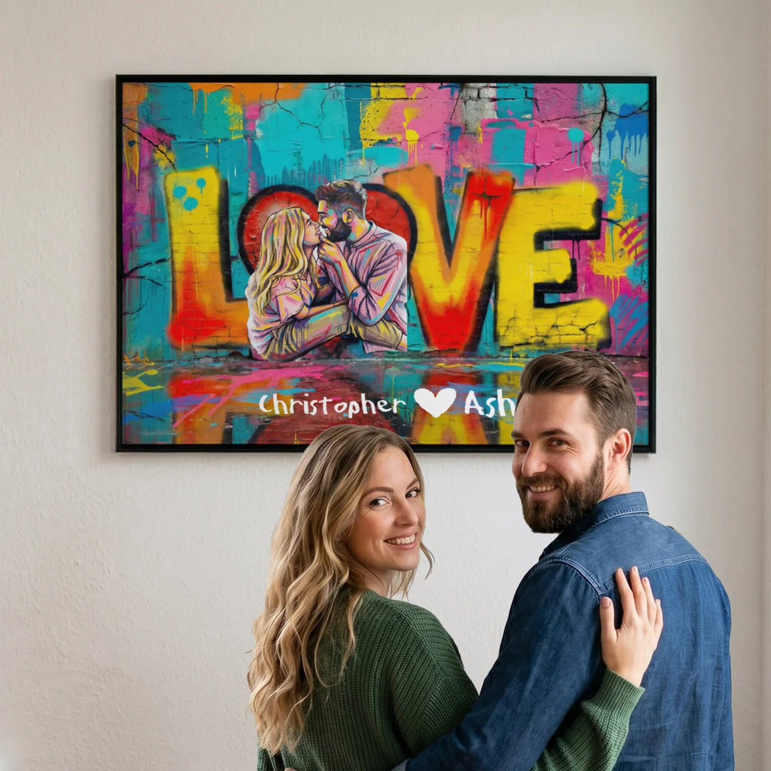 Personalized Poster "Couple Love"