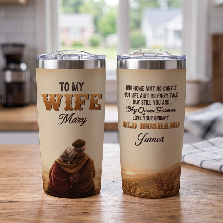 Personalized Tumbler "To My Wife"