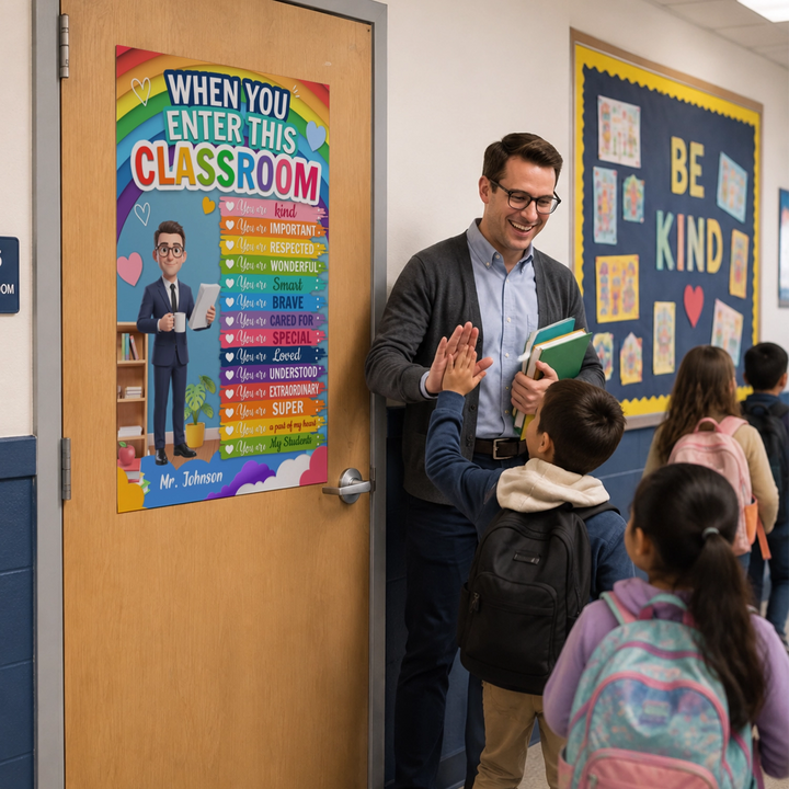 Personalized Classroom Poster
