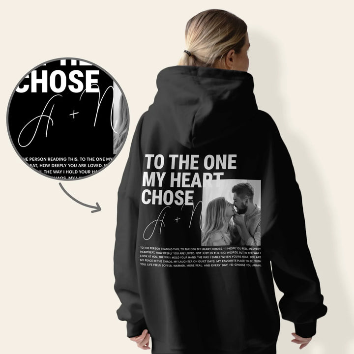 Personalized Hoodie "Heart Chosen"