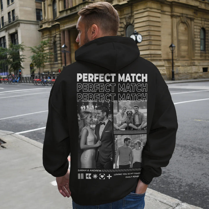 Personalized Hoodie "Perfect Match"
