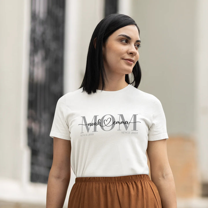 Personalized T-Shirt "Mom"