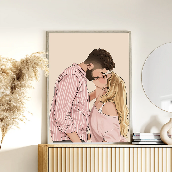 Personalized Poster "Couple Portrait"