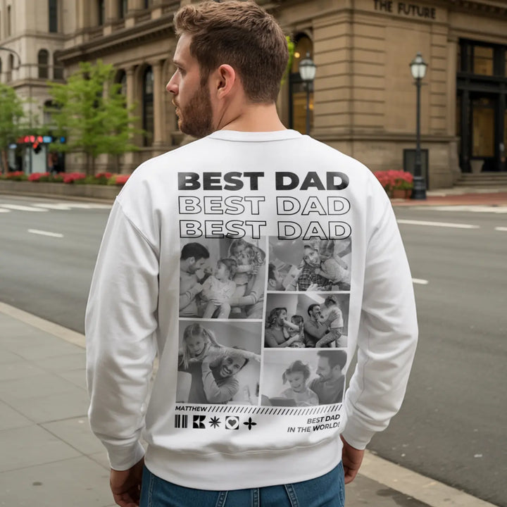 Personalized Sweater "Dad" with Photos