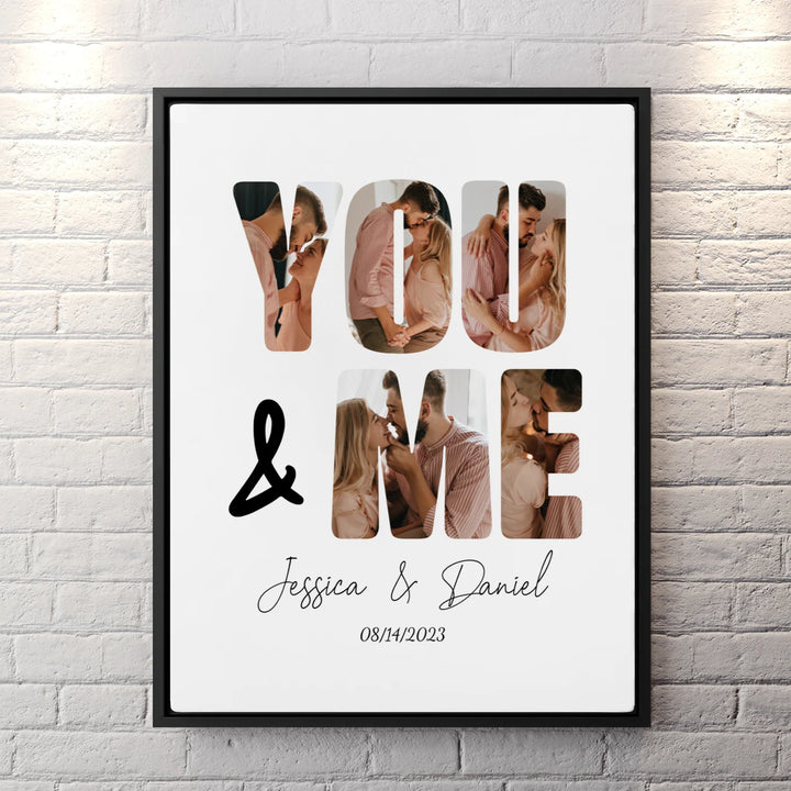Personalized Canvas "You & Me"