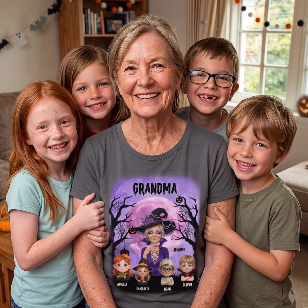 Personalized T-Shirt "Grandma Witch"