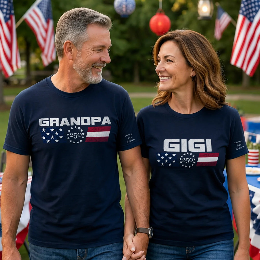 Personalized T-Shirt "250 Years for Dad"