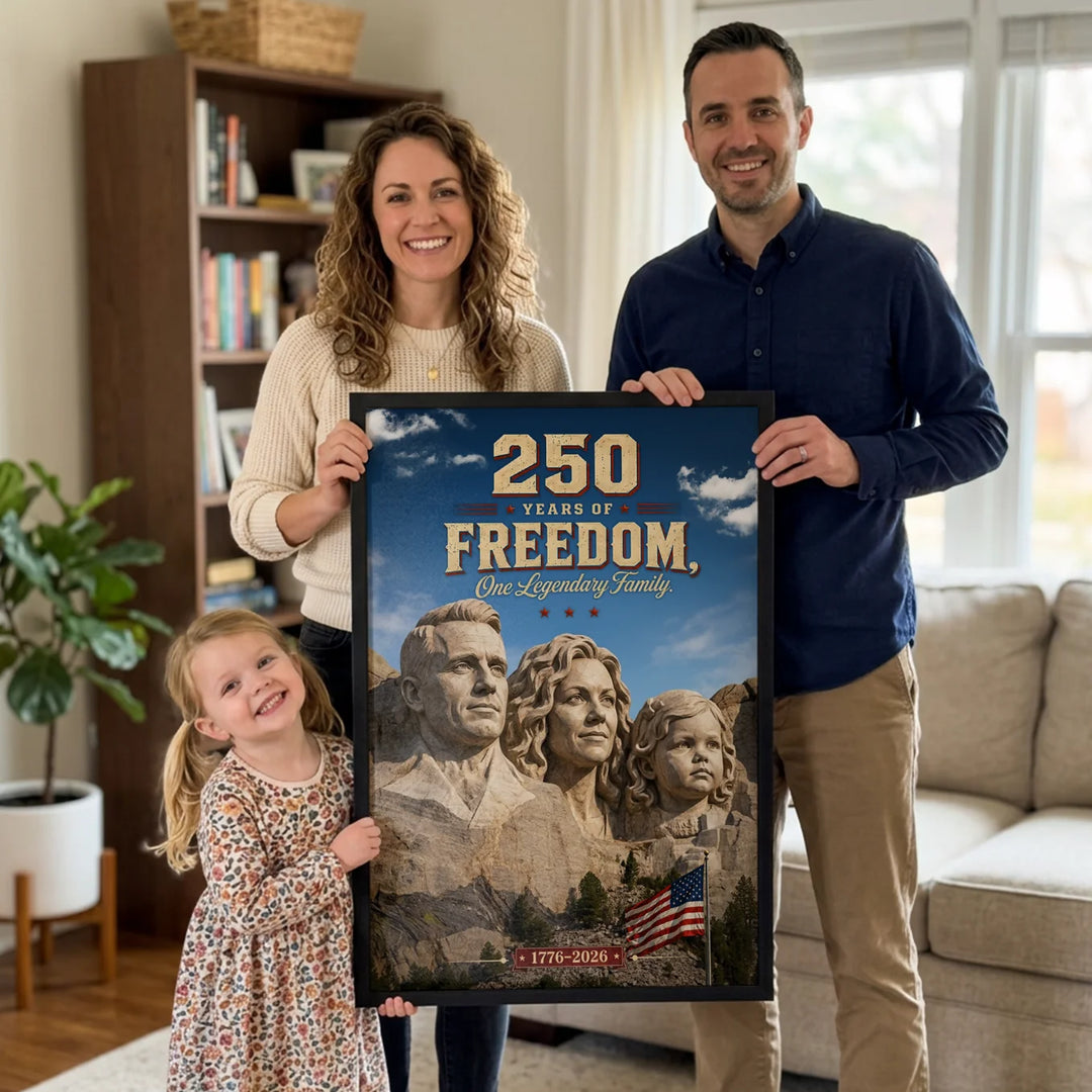 Personalized Poster "250 Years of Freedom"
