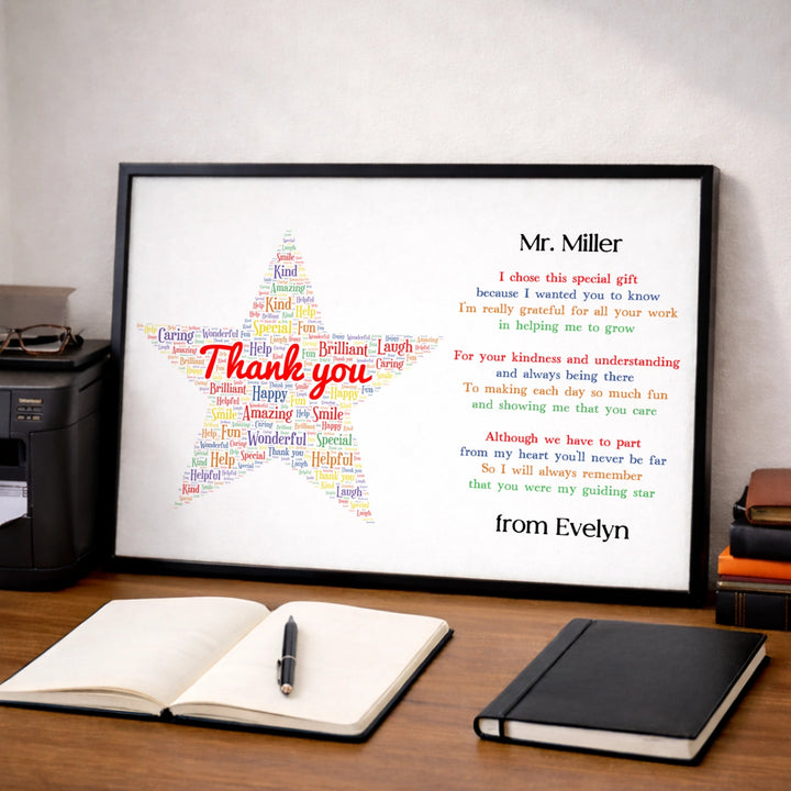 Personalized Poster "Teacher"