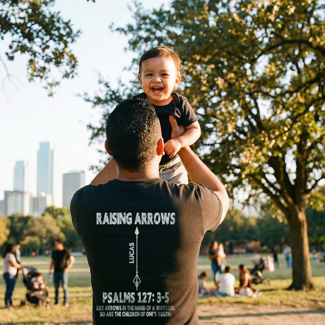 Personalized T‑Shirt "Raising Arrows"
