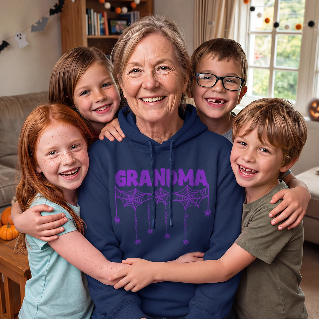 Personalized Hoodie “Grandma Spider”