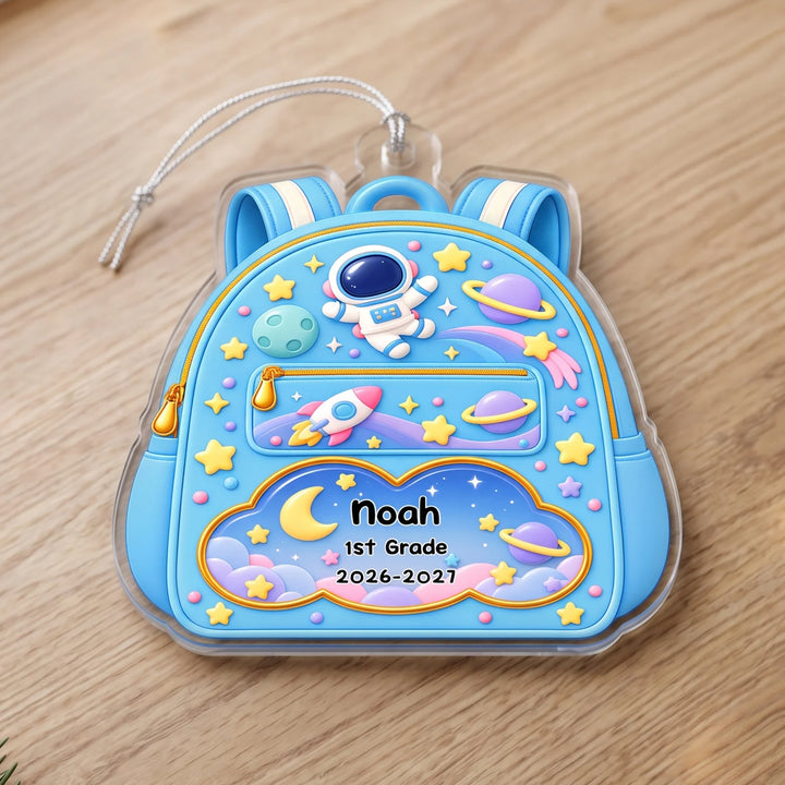 Personalized Ornament "School Backpack"