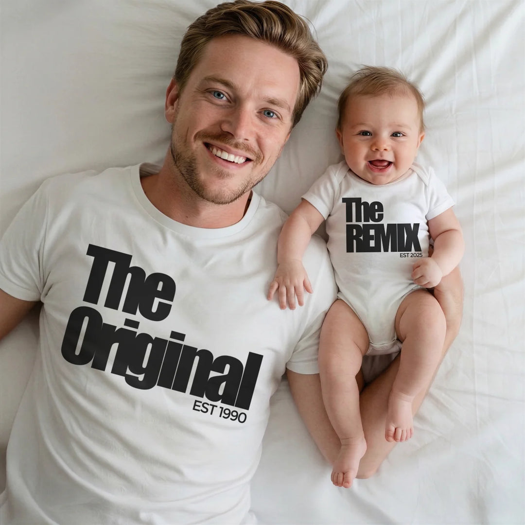 Personalized Partnerlook "The Original & The Remix"