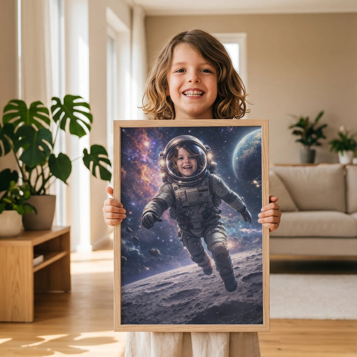 Personalized Kids Poster "Astronaut"