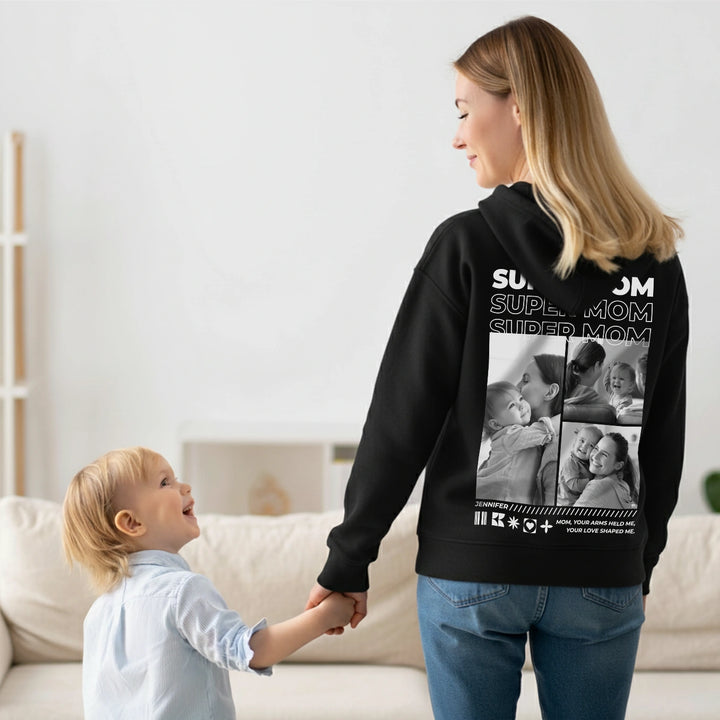 Personalized Photo Hoodie "Mom"