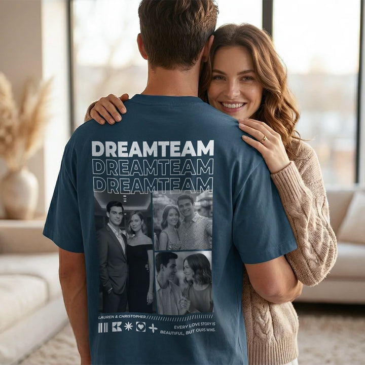 Personalized Oversized T-Shirt "Perfect Match"