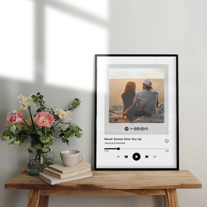 Personalized Music Poster "Favorite Song"