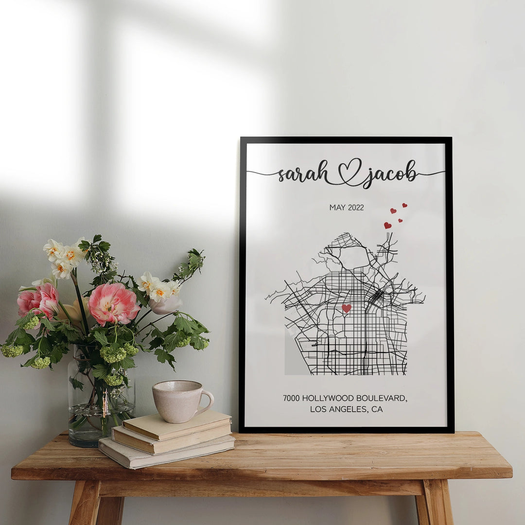 Personalized Poster "Our Home"