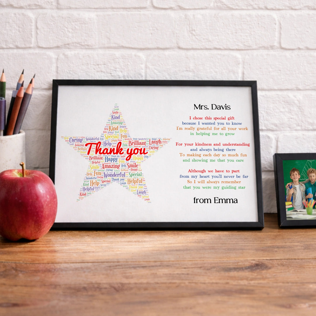 Personalized Poster "Teacher"