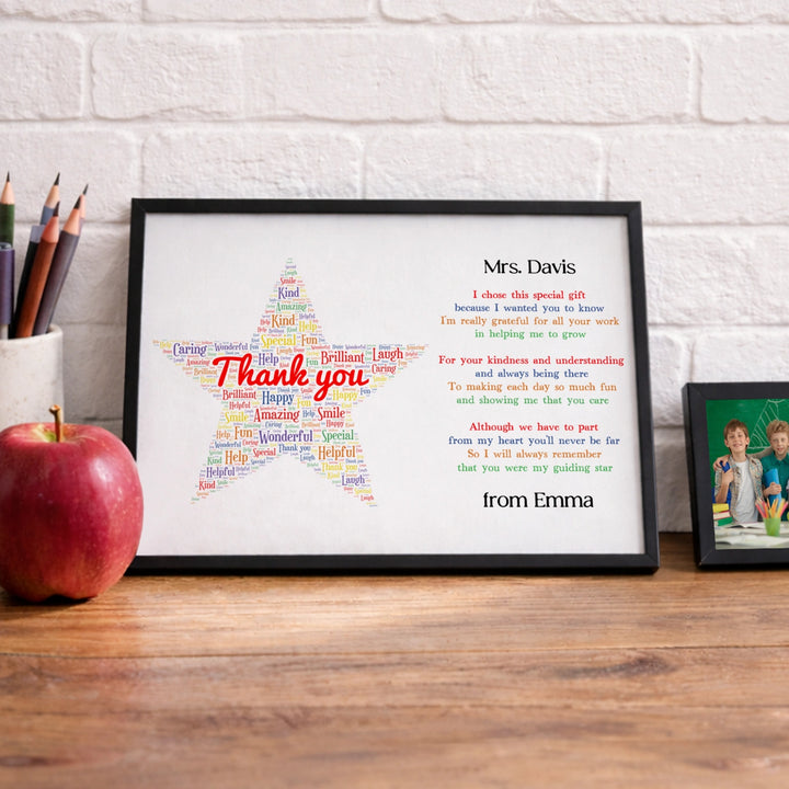 Personalized Poster "Teacher"