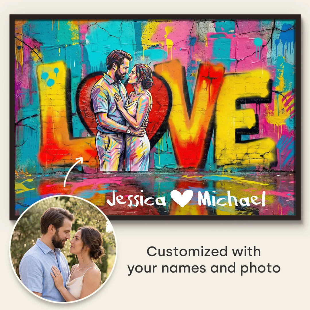Personalized Poster "Couple Love"