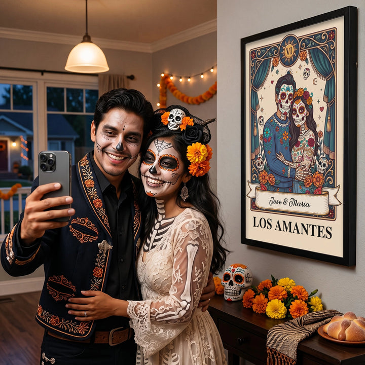 Personalized Poster "Photo Día de los Muertos"
