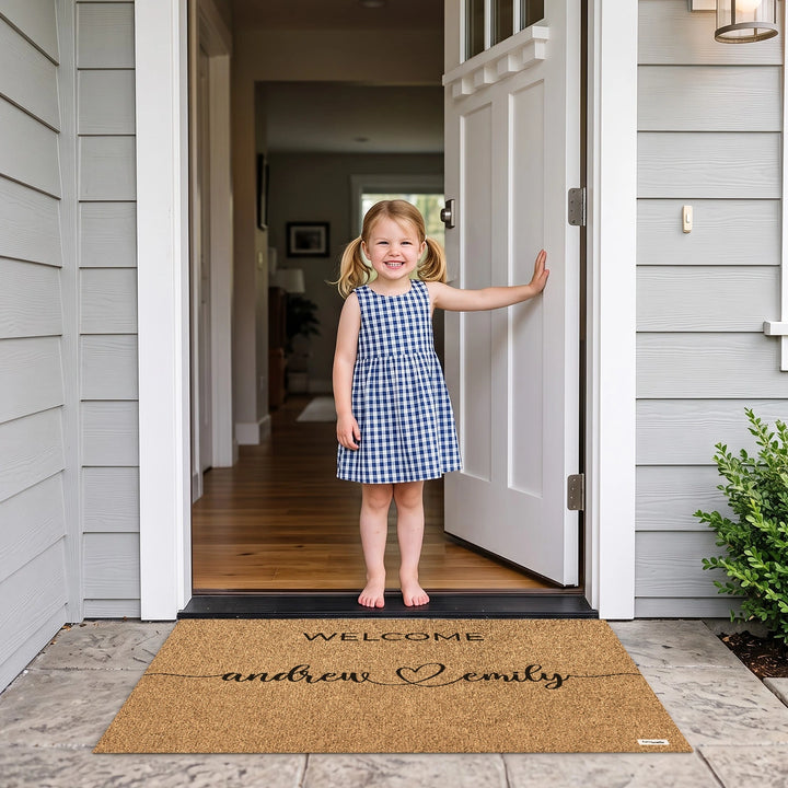 Personalized Doormat "Your Names"