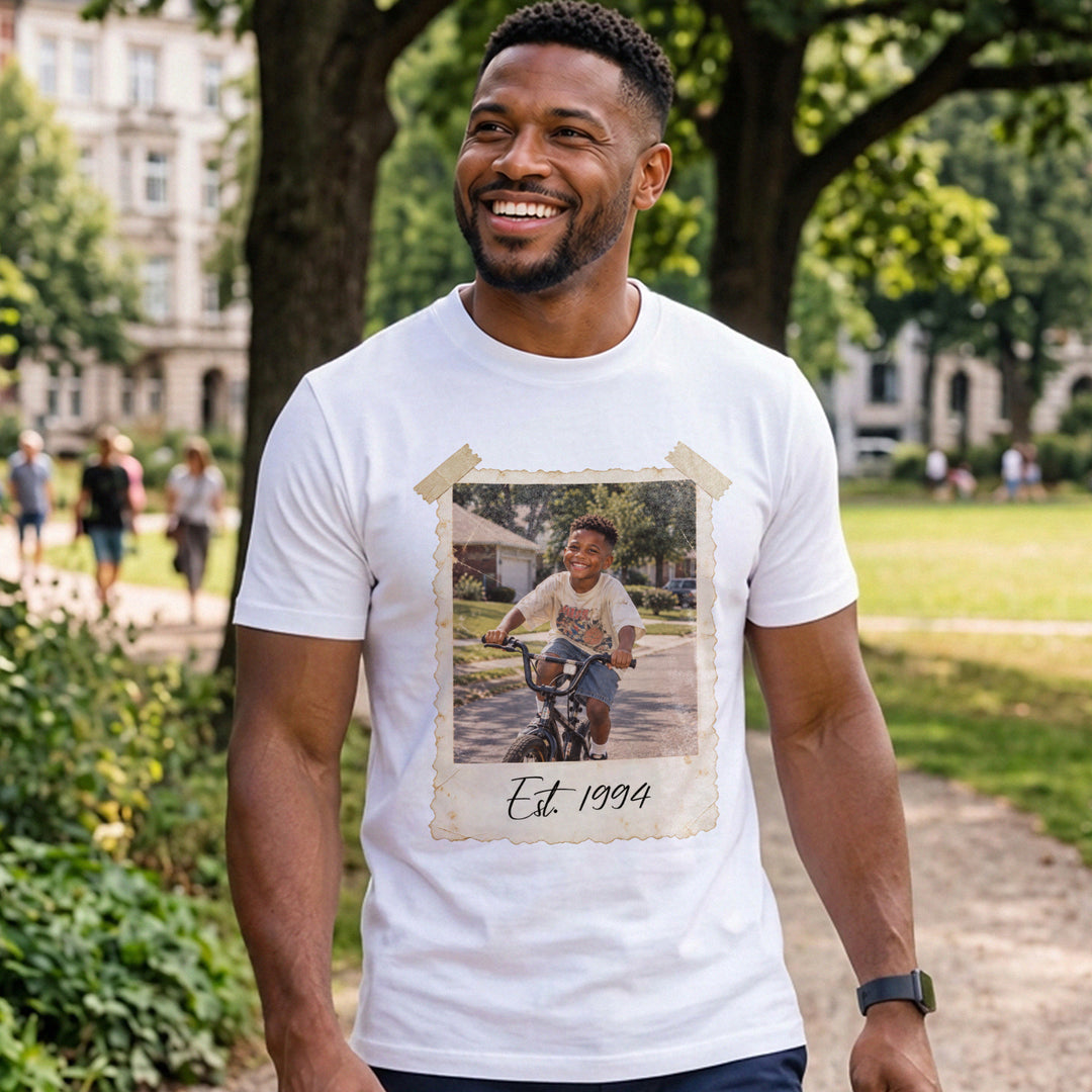 Personalized T-Shirt "Photo Vintage"
