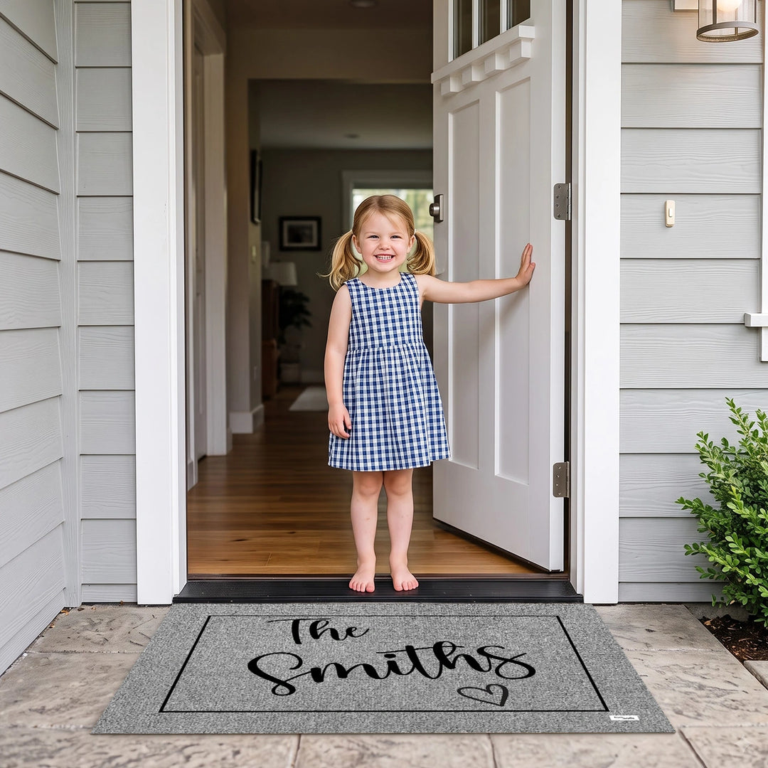 Personalized Doormat “Family Name”