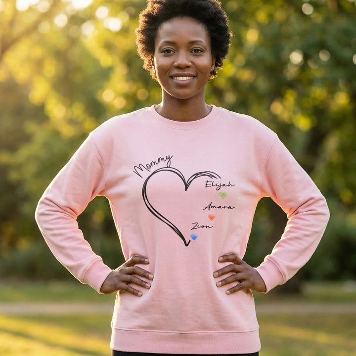 Personalized Sweater "Little Hearts"