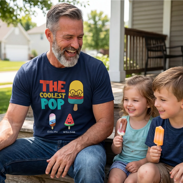 Personalized T-Shirt "Coolest Pop"