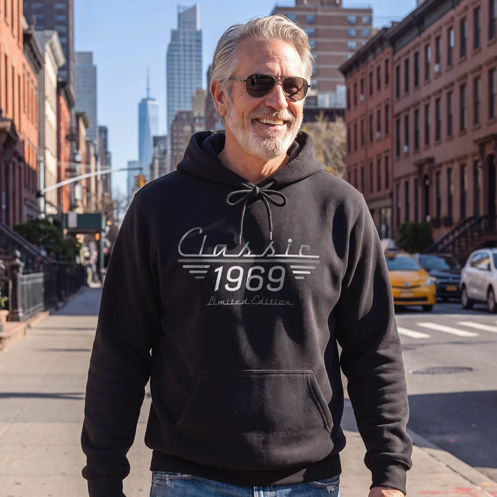 Personalized Hoodie "Retro Year of Birth"