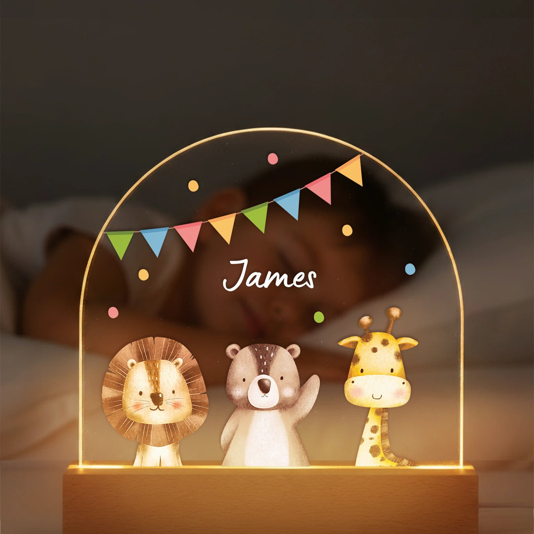 Personalized Night Light "Confetti"