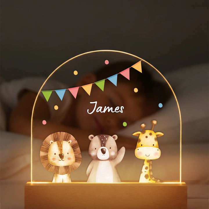 Personalized Night Light "Confetti"