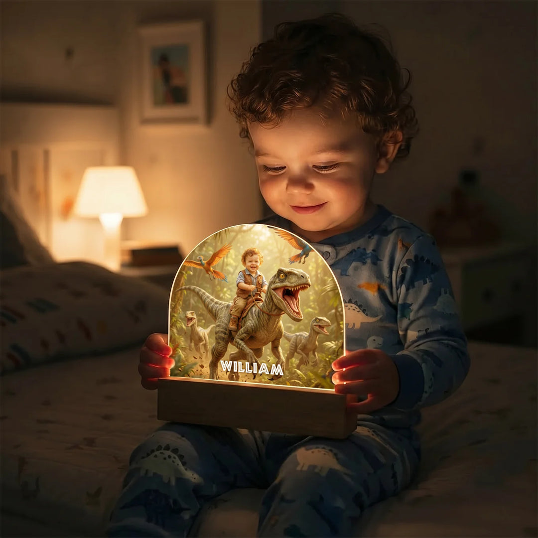 Personalized Night Light "Dino"