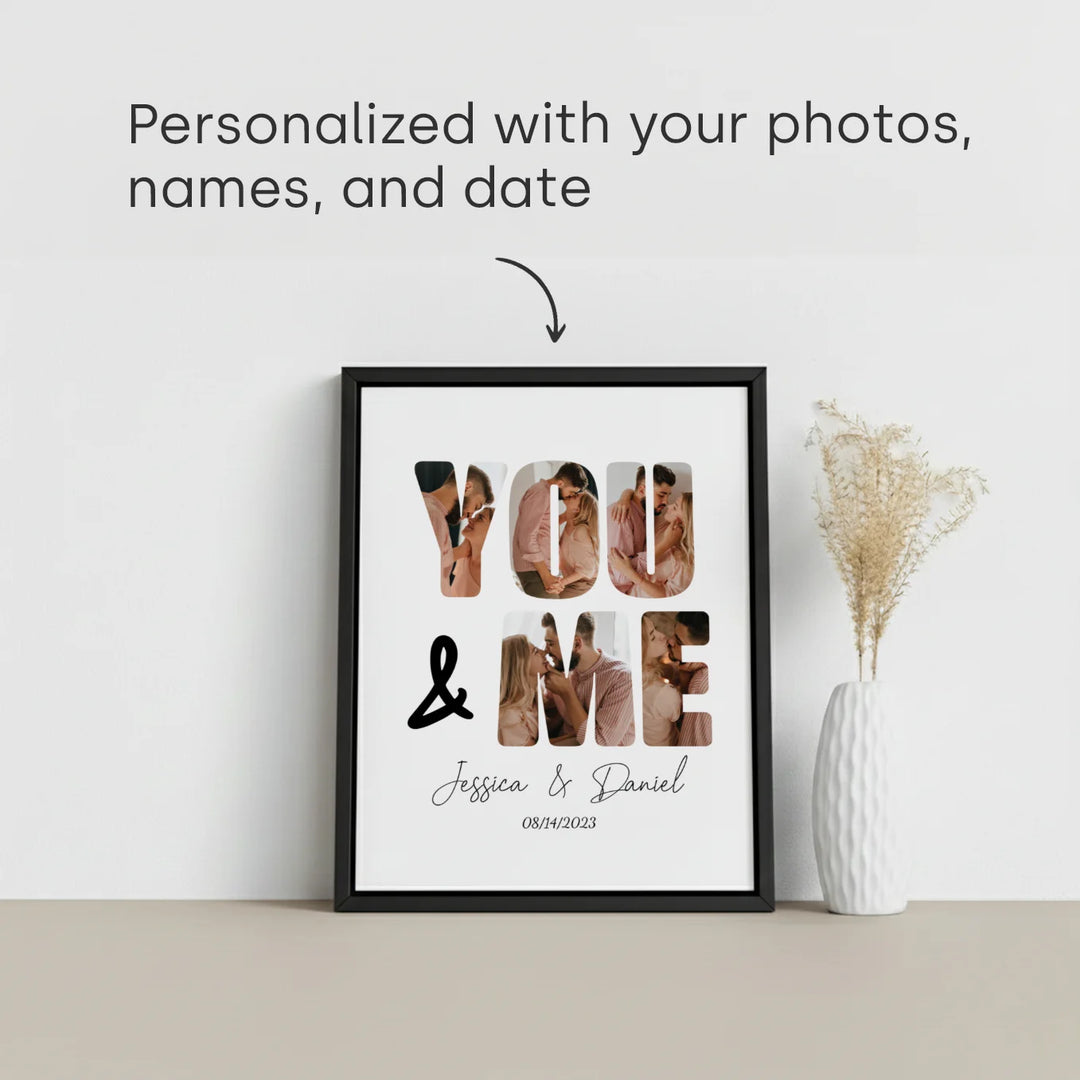 Personalized Canvas "You & Me"