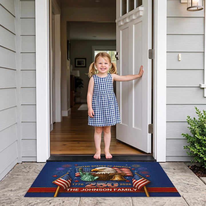 Personalized Doormat "250 Years"