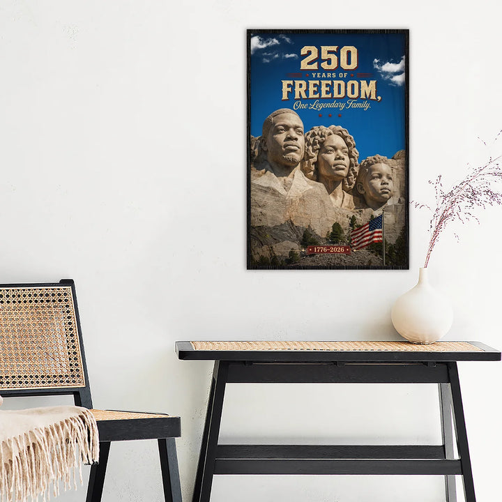 Personalized Poster "250 Years of Freedom"
