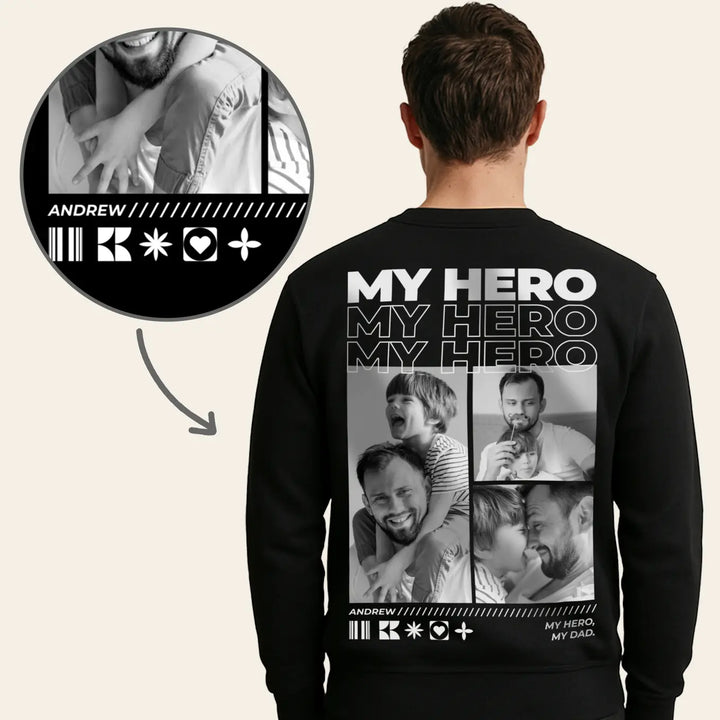 Personalized Sweater "Dad" with Photos