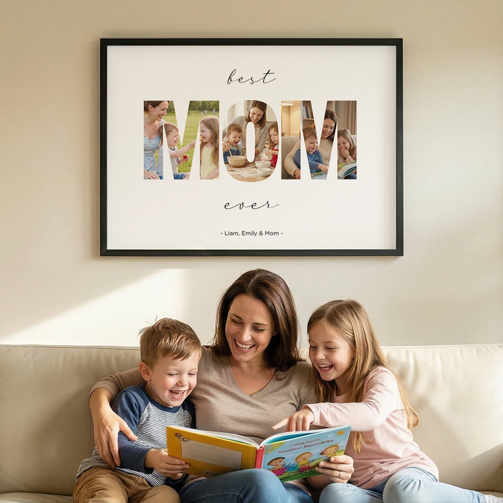 Photo Poster "Mom Word"