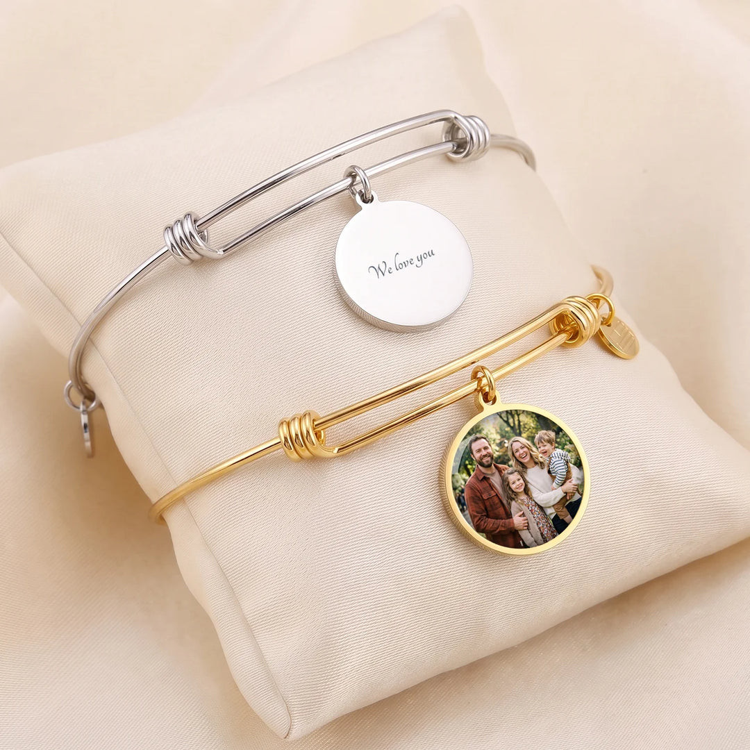 Personalized Bracelet "Photo Circle"