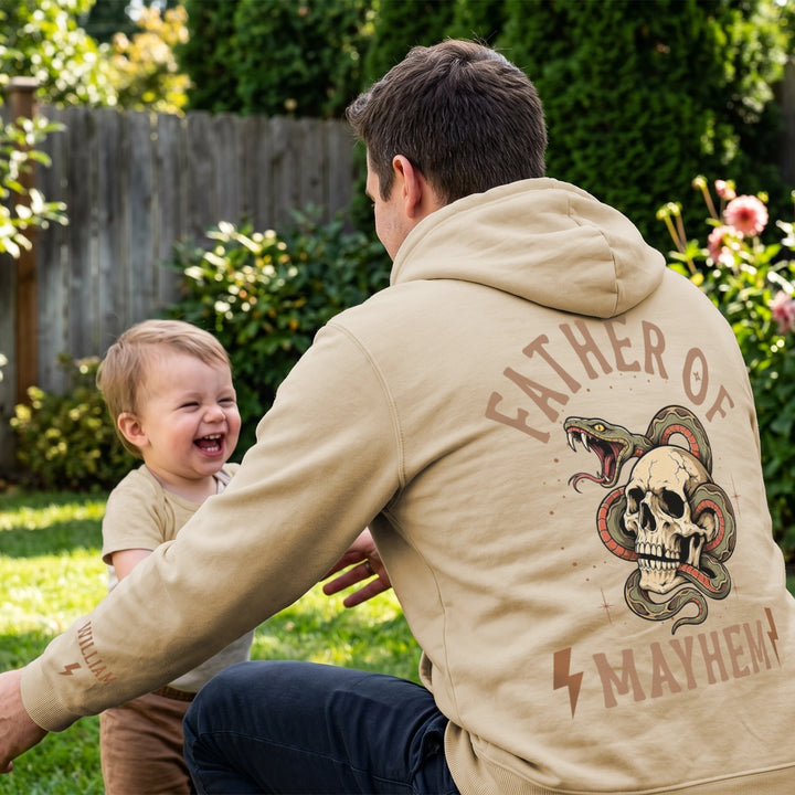 Personalized Hoodie "Father of Mayhem"