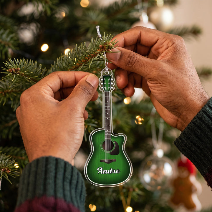Personalized Ornament "Guitar"