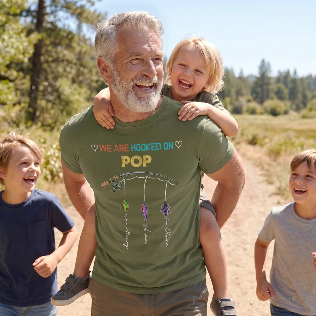 Personalized T-Shirt "Hooked"